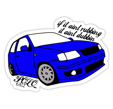 work.3310629.1.sticker,375x360.volkswagen-polo-6n2-tee-v1.png
