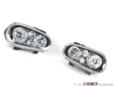 Scratch & Dent Hella CELIS Headlight Kit W%2F Fogs & ECS Celis Repair Harness For VW Mk4 Golf %2F GTI %2F R32.jpg